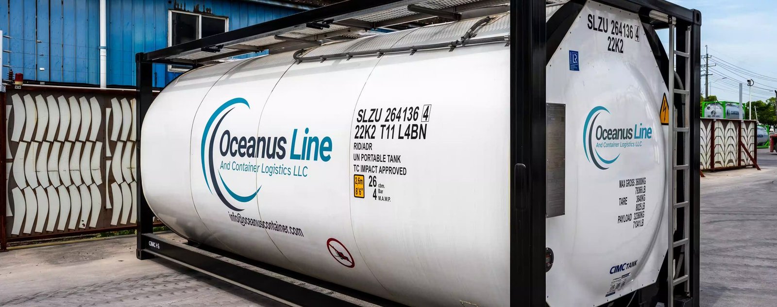 Oceanus Line ISO tank container