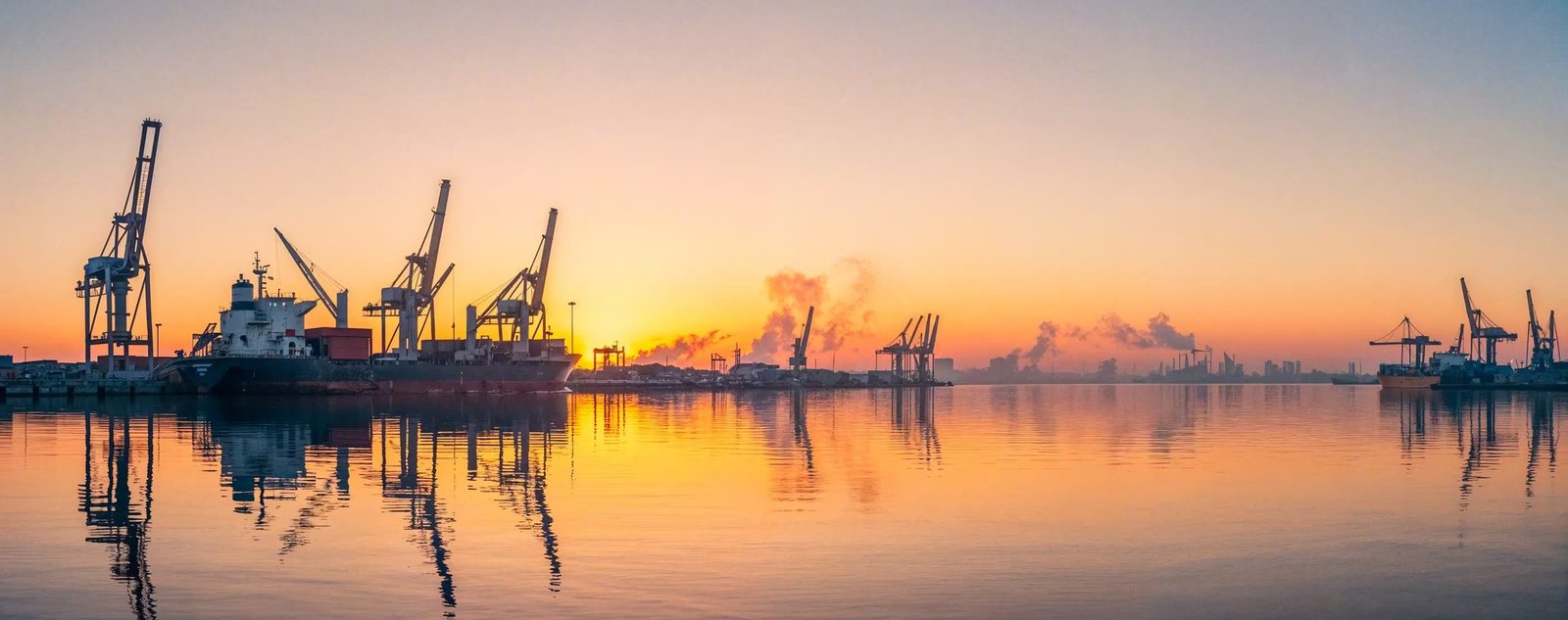 Harbour at sunrise